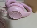 Чисто нови розови USB-C детски слушалки KonnoDизглеждат с удобна нагласяща се лента и меки наушници, снимка 2
