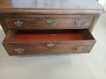 Антично дървен скрин с четири чекмеджета., снимка 4