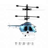 Летяща играчка - мини хеликоптер със светлини и USB, снимка 3 - Влакчета, самолети, хеликоптери - 41396161