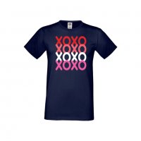 Мъжка тениска Свети Валентин XOXOXO, снимка 7 - Тениски - 35716662
