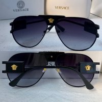 Versace VE2252 мъжки слънчеви очила авиатор унисекс дамски, снимка 4 - Слънчеви и диоптрични очила - 41848440