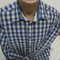 Мъжка риза с дълъг ръкав от лен H&M L.O.G.G, снимка 2 - Ризи - 41292426