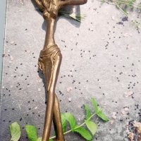 Африканска скулптура , снимка 2 - Статуетки - 41448732