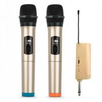 2 безжични микрофона SM-820A, снимка 2 - Микрофони - 39271193