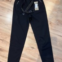 Черен дамски панталон спортно елегантен 36 размер , снимка 1 - Панталони - 42597788