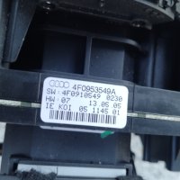 Кормилна конзола с лентов кабел ръчки лостчета сензор моторче за Ауди А6 Ц6 4Ф от Audi A6 C6 4F, снимка 3 - Части - 41699762