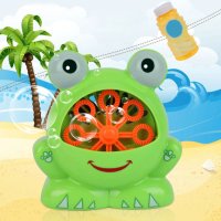 Детска играчка за сапунени балочнета с формата на жаба, снимка 3 - Други - 42425338
