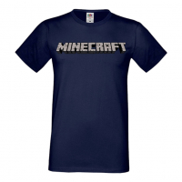 Мъжка тениска майнкрафт Minecraft Logo 2,Minecraft,Игра,Забавление,подарък,Изненада,Рожден Ден., снимка 11 - Тениски - 36496532