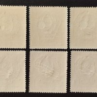 СССР, 1963 г. - пълна серия чисти марки, космос, 2*2, снимка 2 - Филателия - 41628038