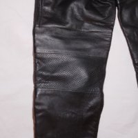 Рокерски дамски панталон от естествена кожа, номер 40, нов, снимка 6 - Спортни екипи - 39599183