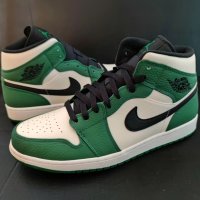 Nike Air Jordan 1 Pine Green Нови Оригинални Обувки Размер 44 Номер 28см Мъжки Маратонки Кецове , снимка 2 - Кецове - 40441661