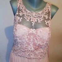 Розова бална рокля Laona р-р Л, нова, с етикет, снимка 15 - Рокли - 35741686
