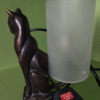 Уникална настолна лампа от месинг, снимка 3 - Настолни лампи - 41697365