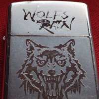 МЕТАЛНА КУТИЯ ЗА ЗАПАЛКА WOLFS RAIN  МНОГО КРАСИВА СТИЛЕН ДИЗАЙН ЗА КОЛЕКЦИЯ ДЕКОРАЦИЯ 15332, снимка 3 - Запалки - 39124612