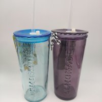 Стъклени чаши за лимонада , безалкохолно коктейл , снимка 1 - Чаши - 41183112