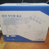 5G WIFI KIT NVR Комплект за видеонаблюдение с 4 FULL HD камери, снимка 2 - Комплекти за видеонаблюдение - 40602203