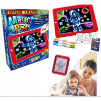 Детски Светещ магически таблет за рисуване Magic Sketch Pad, снимка 10 - Рисуване и оцветяване - 41733102