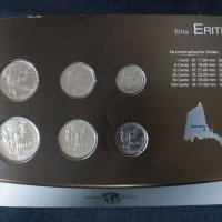 Комплектен сет - Еритрея 1991 , 6 монети, снимка 2 - Нумизматика и бонистика - 44479763