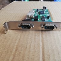  PCI to 2 Serial Ports Expansion Card Chronos MP9835R2 , снимка 2 - Други - 38705466