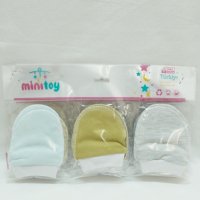 Турски бебешки ръкавички 100% памук, снимка 1 - Шапки, шалове и ръкавици - 40273060