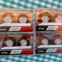TDK D 120 Аудио касети, снимка 1 - Аудио касети - 41417012