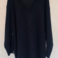 Комфортна блуза цвят графит, снимка 14 - Блузи с дълъг ръкав и пуловери - 40017155