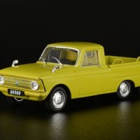 ИЖ 27151 пикап 1974 - мащаб 1:43 на DeAgostini моделът е нов в блистер, снимка 1 - Колекции - 44494414