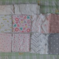 Бебешки пелени / одеяла - памучни / муселинови , снимка 3 - Спално бельо и завивки - 41469548