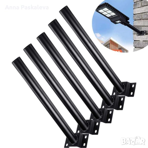 5бр. Стойка за улична лампа 42см., снимка 1