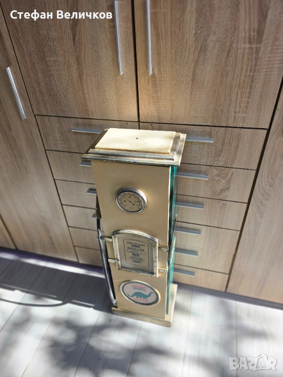 ⛽ Ретро шкафче „Gasoline Pump“ – стил, който грабва!, снимка 1