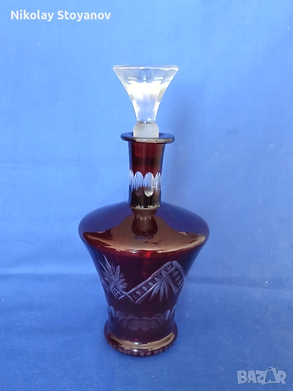 Кристално шише - Вместимост 1L., снимка 1