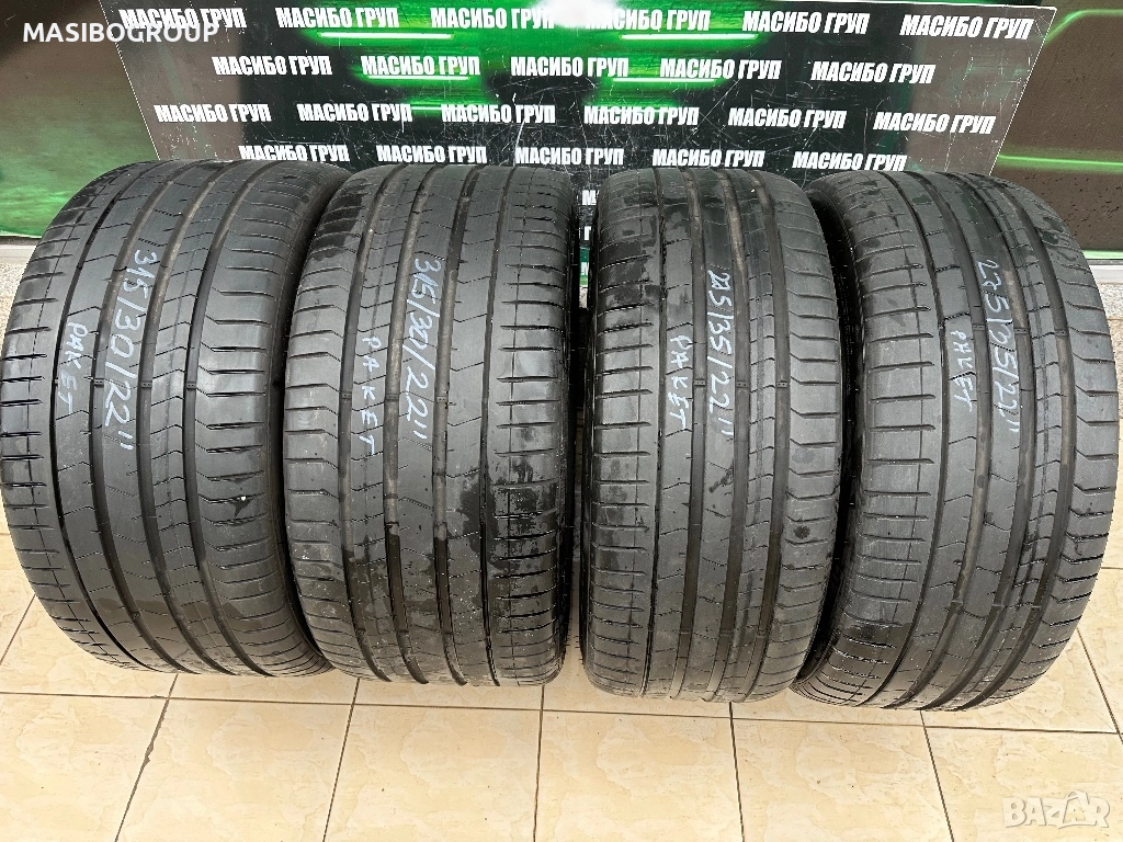 Гуми летни гума спорт пакет 275/35/22” 315/30/22” PIRELLI P ZERO , снимка 1