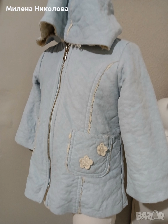 Кожухче за момиче 1-2г, снимка 1