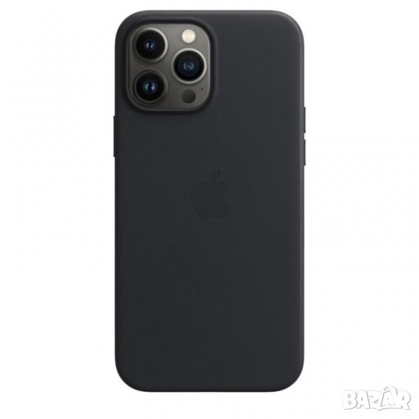 Apple iPhone 13 Pro Max Leather Case with MagSafe - Midnight кейс, снимка 1