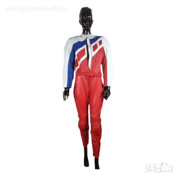 📌 5259 FLM Дамски кожен мото екип от две части | Размер 40-М | 200 лв, снимка 1