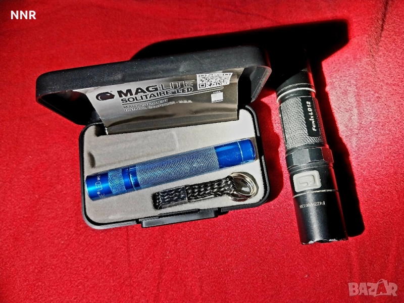 Maglite Solitaire LED, Fenix LD12 фенер фенерче, снимка 1