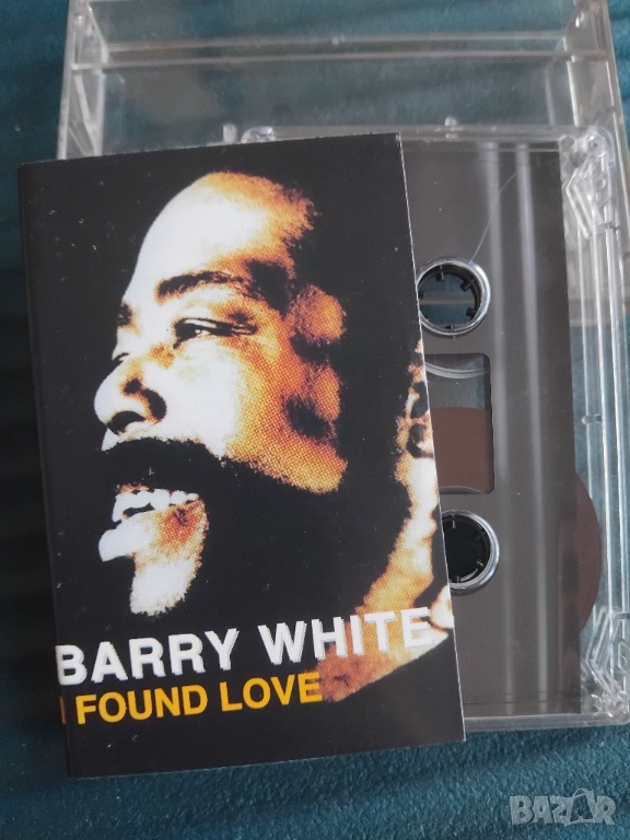 Barry White I found love - аудио касета музика, снимка 1