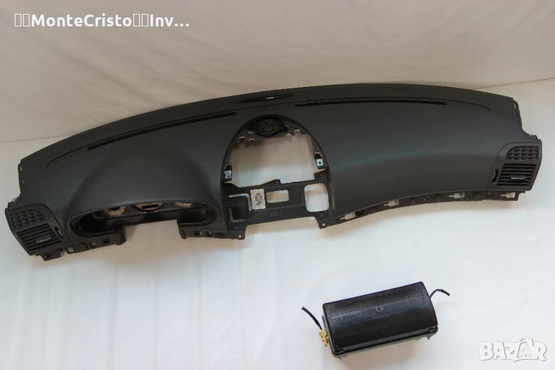 Арматурно табло Mercedes W211 E-Class (2002-2009г.) Десен airbag 🎨Цвят: Сив, снимка 1