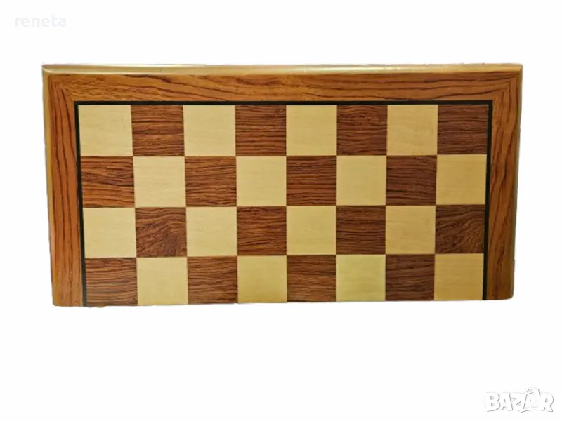 Шах, Тип класически, Магнитен, Дървен, 39х39 см, снимка 1