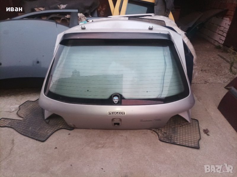 Заден капак за Пежо 306 хечбек 2/3 врати. 99 год. Сив., снимка 1
