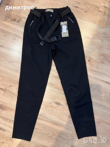 Черен дамски панталон спортно елегантен 36 размер , снимка 1