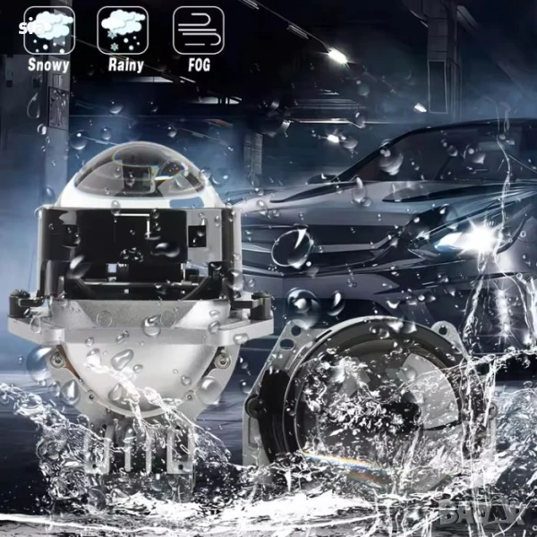 Лупи за фар Bi LED XT-4 - 55W - 2бр, снимка 1