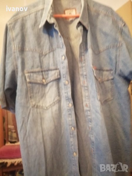 Дънкова риза , снимка 1