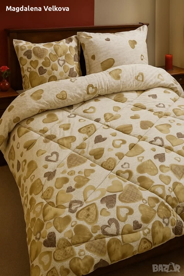 Спално бельо с олекотена завивка , снимка 1