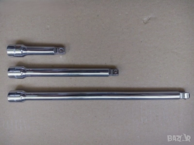 BRITOOL 3 БРОЯ 3/8 УДЪЛЖЕНИЯ НАКРАЙНИКА . GEDORE ГЕДОРЕ 2 БРОЯ 1/2 УДЪЛЖЕНИЯ НАКРАЙНИКА , снимка 1