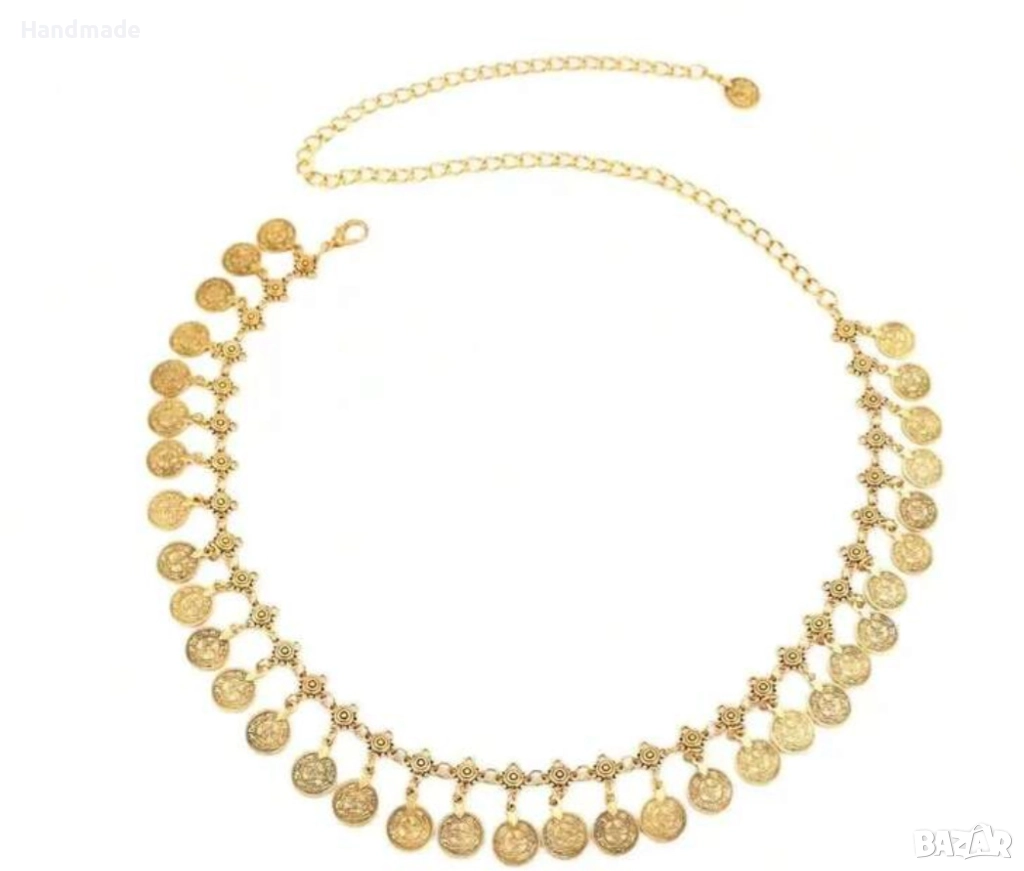 Злятест колан пендари, нов, снимка 1