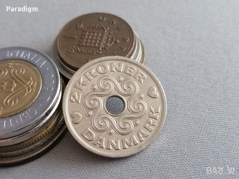 Монета - Дания - 2 крони | 1997г., снимка 1