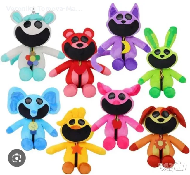 Cat nap smiling critters Плюшени , снимка 1