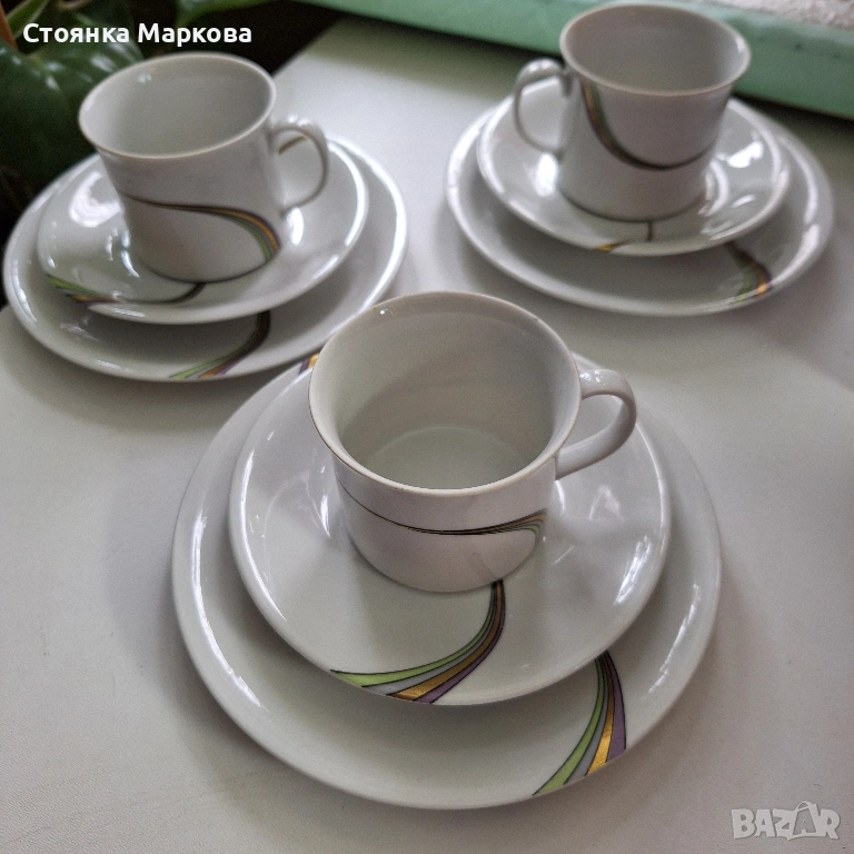 Три тройни сета за кафе-Рьорстранд-Швеция, снимка 1