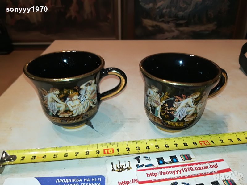 24k gold-2бр чаши за колекция 0606230640М, снимка 1